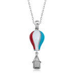 925 Ayar Gümüş Kapadokya Balon Kadın Gümüş Kolye