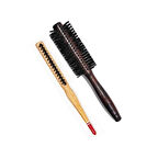 408 Ve 690 Profesyonel Yanmaz Set Topuz Saç Fırçası-2'li