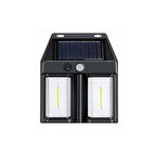 Ampul İkili Solar Duvar Aplik Güneş Enerjili Hareket Sensörlü