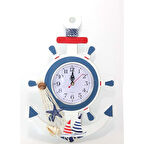 Ahşap Marin Dümenli Ve Çapa Tasarımı Saat