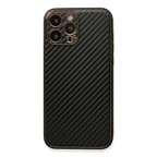 Apple Uyumlu İphone 13 Pro Kılıf Coco Karbon Silikon - Siyah