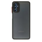 Samsung Uyumlu Galaxy M52 5g Kılıf Montreal Silikon Kapak - Siyah