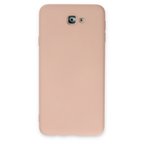 Samsung Uyumlu Galaxy J7 Prime Kılıf Nano İçi Kadife Silikon - Pudra