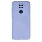 Xiaomi Redmi Note 9 Kılıf Nano İçi Kadife Silikon - Lila