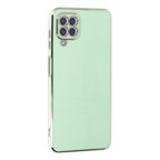 Samsung Uyumlu Galaxy A22 Kılıf Volet Silikon - Açık Yeşil