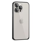Joko Apple İphone 15 Pro Max Metal Bumper Mat Kapak - Siyah