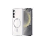 Samsung Uyumlu Galaxy S23 Kılıf Kross Magneticsafe Kapak - Titan Gri