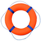 Savex Can Simidi Büyük Turuncu - Mavi Şeritli (TRS.001)