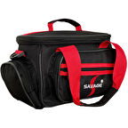 Çok Amaçlı Malzeme Çantası - Küçük - Siyah - 35022 - Balıkçı Çantası - Seyahat Çantası