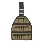 Bacak Fişekliği - Savage - Haki - 18'li