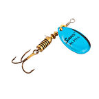 Alabalık Turna Döner Olta Kaşık - Alpha - Platium Mavi - No:3