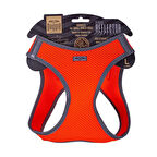 Doggie Havalı Dokuma Reflektörlü Küçük Irk Göğüs Tasması Orange 42-48 cm(ARG-L)