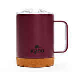 Çelik Mug Termos - Igloo - Cork - 350ml - Bordo - 205696