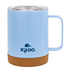 Çelik Mug Termos - Igloo - Cork - 350ml - Buzul Mavi - 205696