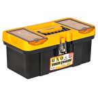 Takım Çantası - 16 Inç - Çelik Kilitli - Malzeme Kutusu - Mega - (Kod 147)