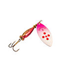 Turna Levrek Alabalık Döner Olta Kaşık - Alp Long - Pembe/Kırmızı - No:2/16GR