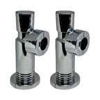 HAVLUPAN BORU VE VANA GİZLEME SETİ (2'li ÜRÜN) KROM RENK