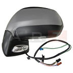 ART M022.2082 Dış Dikiz Aynası Elektrikli Isıtmalı Sinyalli Alt Aydınlatmalı Astarlı Sol C4 06-12 8153.G8