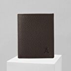 Icon Hakiki Deri Dikey Erkek Cüzdan