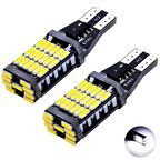 T10 W5W 45 Ledli Park Plaka Tavan Bagaj Aydınlatma Ledi