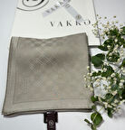 90x90  JAKARLI SAF İPEK EŞARP - 05493