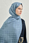 Elegance J.İpek Pamuk Dama Şal - 75 x 195