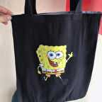 ASTARLI BASKILI OMUZ ÇANTASI