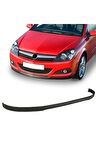 Renault Modus Uyumlu Astra H Lip Esnek Plastik Ön Tampon Eki Siyah Spoiler