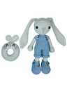 Amigurumi Uzun Kulakli Tavsan Uyku Arkadaşı Ve Diş Kaşıyıcı