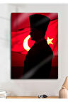 Atatürk - Dekoratif Metal Tablo