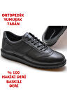 Ayakkabiburada 1050 Ortopedik Taban Hakiki Deri Erkek Kışlık Ayakkabı