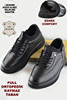 856p Tam Ortopedik Taban  KOMPLE HAKİKİ DERİ Erkek Kışlık Ayakkabı