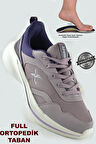 2132 Ortopedik Taban Kadın Spor Ayakkabı Hafif Taban 