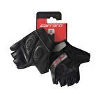 Carraro V7E Kısa Parmak Bisiklet Eldiveni Siyah M