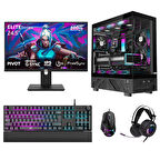 Dragos DRx7646 Ryzen 7 5700X 32GB 1TB NVMe 8GB RTX5060 24.5 İnç 500Hz 1ms Oyuncu Hazır Sistem