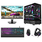 Dragos DRx7656 Ryzen 7 5700X 32GB 1TB NVMe 8GB RTX5060 27 İnç 240Hz 1ms QHD Oyuncu Hazır Sistem