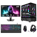 Dragos DRx7731 Ryzen 7 5700X 32GB 1TB NVMe 16GB RTX5060Ti 27 İnç 200Hz 1ms Oyuncu Hazır Sistem