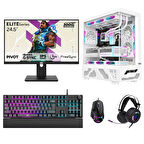 Dragos DRx7812 Ryzen 7 5700X 32GB 1TB NVMe 12GB RTX5070 24.5 İnç 300Hz 1ms Oyuncu Hazır Sistem