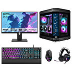 Dragos DRx7913 Ryzen 7 9800X3D 32GB DDR5 2TB 4.0 NVMe 32GB RTX5090 24.5 500Hz Oyun Hazır Sistem