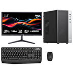 Turbox Tx6639 i5 2400 8GB Ram 256GB SSD 21.5 inç Monitör Masaüstü Ofis Hazır Sistem