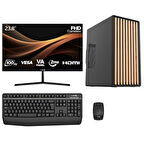 Turbox Tx7738 i5 8400 32GB DDR4 512GB M.2 NVMe SSD 23.8 inç Monitör Masaüstü Ofis Hazır Sistem