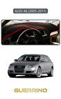 AUDI A6 (2005-2011) TORPİDO KORUMA HALISI GRİ KENAR