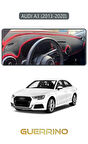 AUDİ A3 (2013-2020)TORPİDO KORUMA HALISI GRİ KENAR