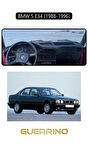 BMW 5 E34 1988-1996TORPİDO KORUMA HALISI SİYAH KENAR