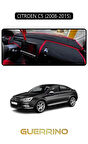 CITROEN C5 2008-2015TORPİDO KORUMA HALISI SİYAH KENAR