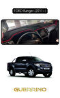 FORD Ranger (2011+) ;TORPİDO KORUMA HALISI SİYAH KENAR