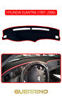 HYUNDAİ ELANTRA 1997-2006TORPİDO KORUMA HALISI KIRMIZI KENAR