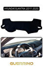 HYUNDAİ ELANTRA 2017-2020TORPİDO KORUMA HALISI SİYAH KENAR