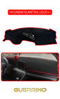 HYUNDAİ ELANTRA 2020+TORPİDO KORUMA HALISI KIRMIZI KENAR