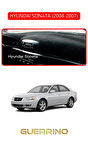 HYUNDAİ SONATA 2004-2007TORPİDO KORUMA HALISI KIRMIZI KENAR